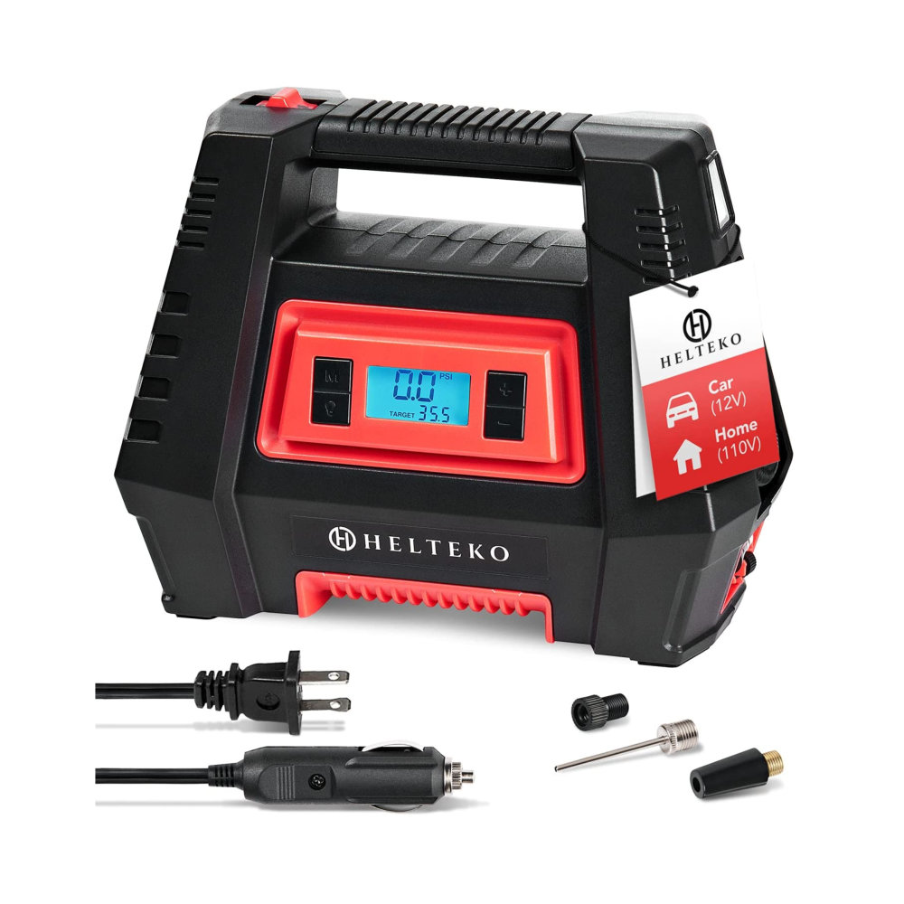 Helteko Air Compressor Tire Inflator - Wincar Care Products
